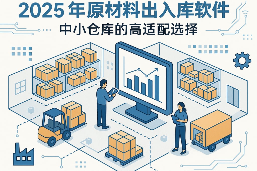 2025 年原材料出入库软件推荐：中小仓库的高适配选择